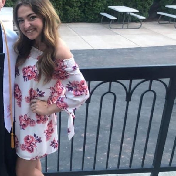 Off The Shoulder Floral Dress - Picture 4 of 4